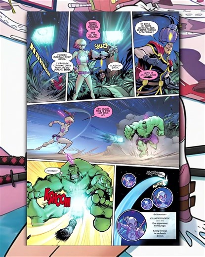Comment Gwenpool a tricher avec Mjolnir