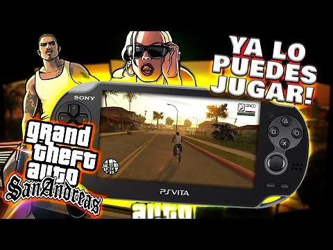 GTA San Andreas en PS VITA! Nativo! a resolución completa! INCREÍBLE