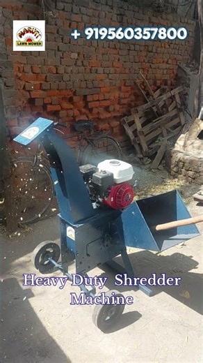 Garden Waste Shredder Machine 7.5 HP – Maruti Electric Waste Shredder #organicfarming #agriculture