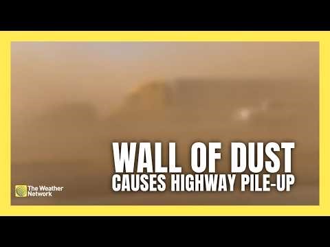 Zero Visibility: Shocking Footage of a Massive Dust Storm in Texas