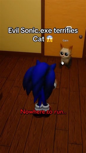 SONIC.EXE TERRIFIES HIM 😱🔥 #roblox #micup #sonic