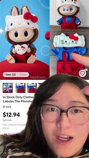 Clocked it, friends 👏🏻 go to AliExpress and DIY your own Hello Kitty King Checkmate 🤣 #hellokitty #labubu #popmart #blindbox #collector