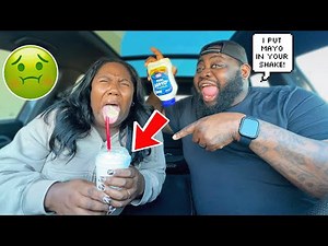 MAYONNAISE MILKSHAKE PRANK ON WIFE *EXTREME*