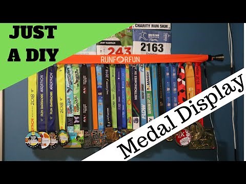 Easy DIY medal display for $15