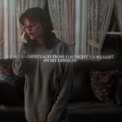 Ranking Ghostfaces from Strongest To Weakest