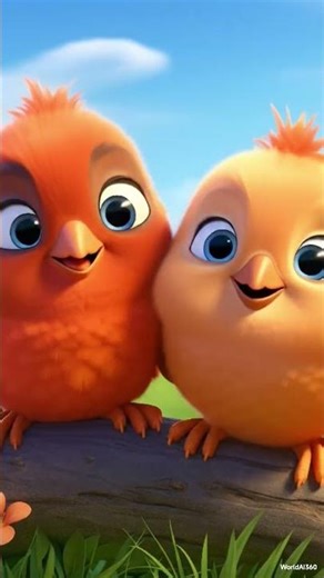 “Funny Cartoon Birds Singing Sweet Songs | Cute & Happy Animation 🐤✨” #animatedshorts #ytshorts