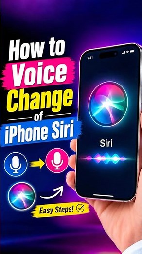 😱 Change Siri Voice on iPhone in 30 Seconds!