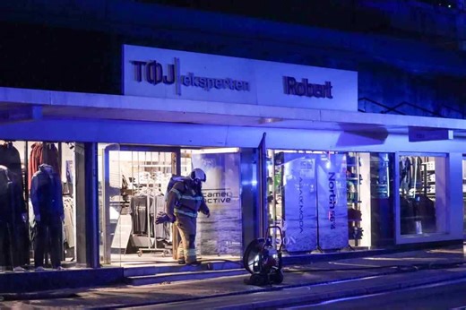 Stor udrykning til Tøjeksperten på Valby Langgade