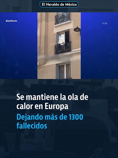Aquí estamos sufriendo con las lluvias, pero en Europa el calor no da tregua. #noticias #europa #calor