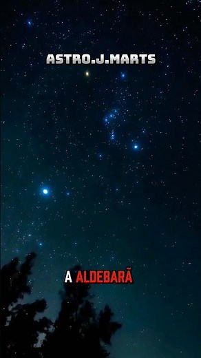 The star that's watching you from space! 🌟 #astronomy #space #star #aldebaran #sky