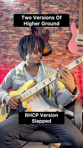 Two Versions Of Higher Ground, Which do you prefer? #rhcp #steviewonder #bass