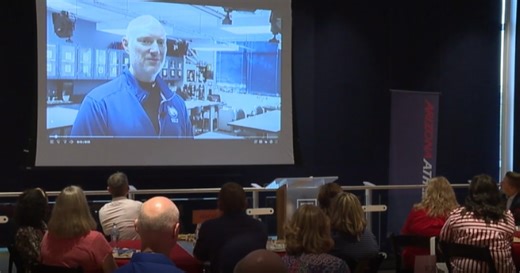 Arizona Athletics names Andrada Polytechnic's Justin Villard 2024-25 High School Teacher of the Year