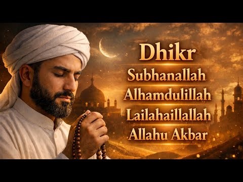 1 Hour Dhikr for Peace | Subhanallah, Alhamdulillah, La ilaha illallah, Allahu Akbar