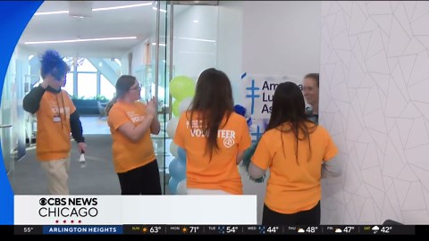 33rd annual "Fight For Air" stair climb held at Oakbrook Terrace Tower