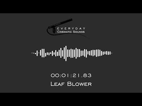 Leaf Blower | HQ Sound Effect