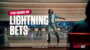 PointsBet Lightning Bets TV Spot, 'Bowling'