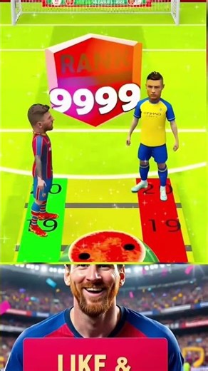 Messi vs Ronaldo #shortvideo #virilshorts #football