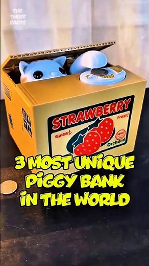 “Top 3 Most Unique Piggy Banks Ever Made 🐶🐱 (You Won’t Believe #3!)”