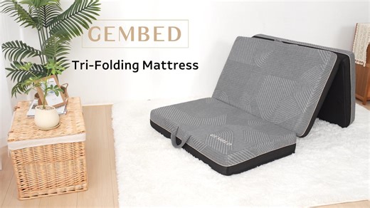 Watch Memory Foam Tri-fold Mattress on Amazon Live