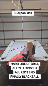 1.2M views · 3.1K reactions | Hard line up drill Rules: Must pot all yellows 1st Then all reds 2nd Finally pot blackball  | The Routine Instructor Certified Snooker & 8 Ball Coaching | Facebook