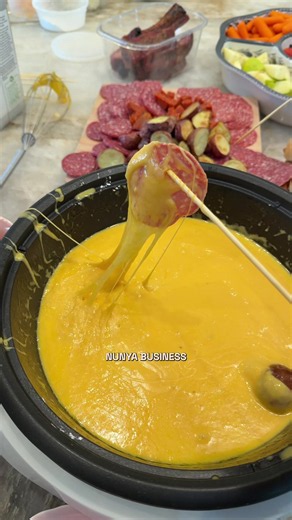 Chaotic cheese fondue with my niece and nephew | Cheese Fondue