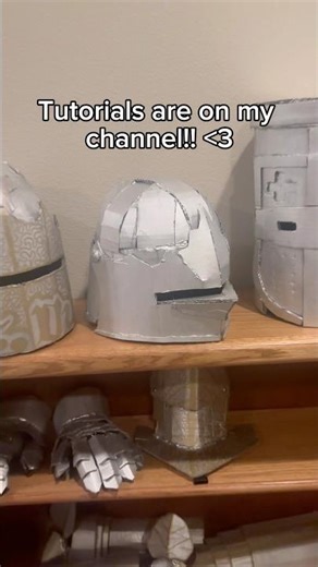 How To Make Cardboard Armor #diy #armor #craft #fyp