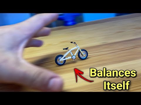How I Made the Smallest Bicycle That Balances Itself