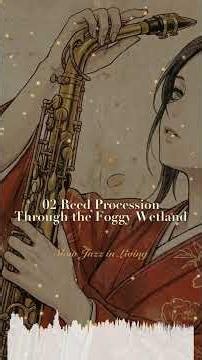 Reed Procession Through the Foggy Wetland | Japanese Swing Jazz #Shorts