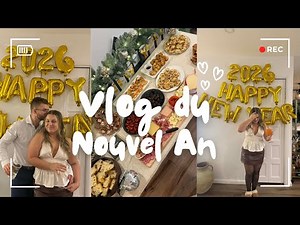 Vlog of our New Year's Eve party + Reset Day 🪩✨