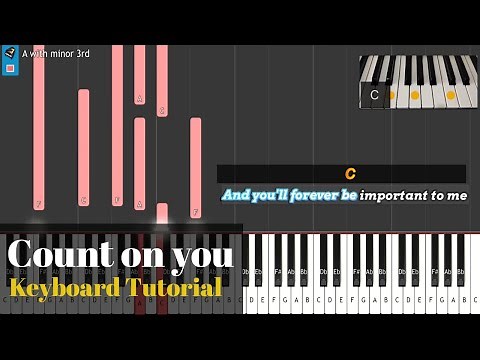 Count on You (Tommy Shaw) | Keyboard/Piano Lyrics Chords Tutorial | Karaoke | Request