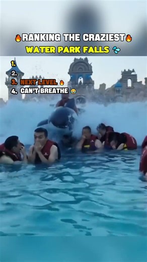 These water slide fails get worse Top moments you can’t unsee#fails #waterpark #pool #funny #ranking