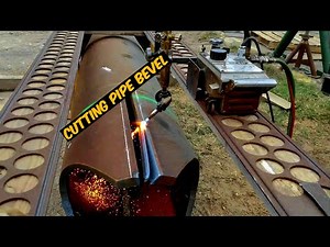 Cutting Pipe Bevels With A Track Torch