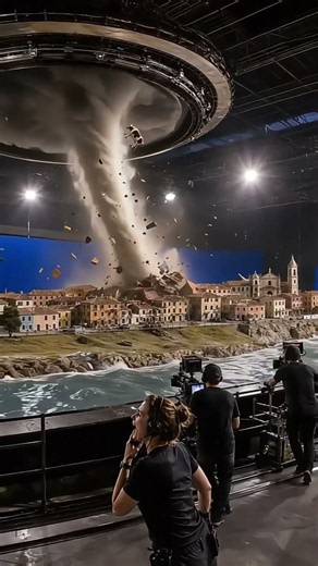 How Disaster Movies Are Made! 🌪️🎬 #shorts