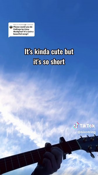 Lizzy McAlpine's 'Ceilings': Guitar Cover Tutorial