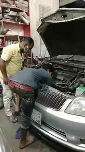 (01794121021) Toyota Allion Model (2005) A.C Cooling Chamber Change.&...