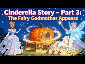 Cinderella Story in English | Part 3: The Fairy Godmother Appears | Fairy Tale for Kids