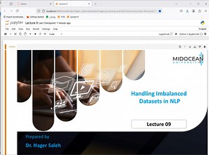 Practical Image Processing and Natural Language Processing - IMG&NLP - Lecture 9