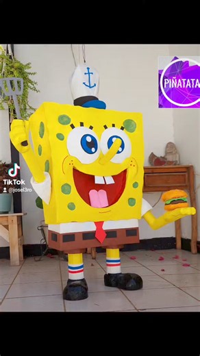 49K views · 1K reactions | Bob Esponja 謁視 piñata de cartón y papel #bobesponja #spongebob #spongebobsquarepants #fondodebikini #bikinibottom #bobesponjapiñata #piñata #piñatatat #piñatat #hechoamano #piñatas #piñata #piñateria #cartoneria #cardboardcraft #carton #pqpel #pinata #nikelodeon #niktoons | Piñatatat | Facebook