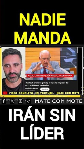 Nadie manda: Irán sin líder
