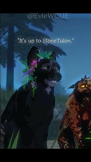 POV: In RP the medicine cat needs to choose a new leader [ WCUE SKIT #warriorcatsedit #warriorcats