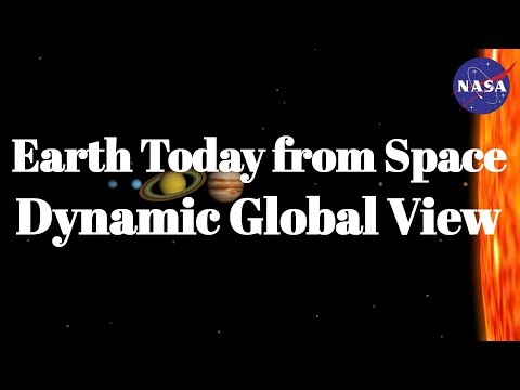 Earth Today from Space 🌍 | 1998 NASA Visualization