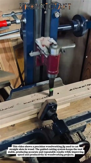 Precision Wood Slot Cutting Machine | Smart Woodworking Jig