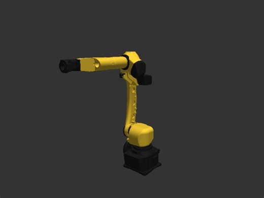 Qt/C   opengl导入三维模型开发的机器人ui交互软件＃机械臂＃机器人算法＃Qt软件