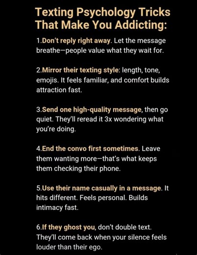 6 Psychological Texting Tricks That Make People Chase You!! #shorts #viral #pyschology