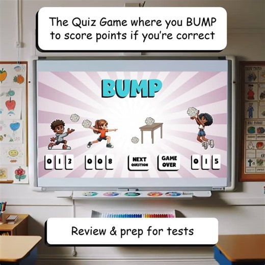 14 BUMP Math Games - Parallel & Perpendicular Lines - Geometry No Prep Review