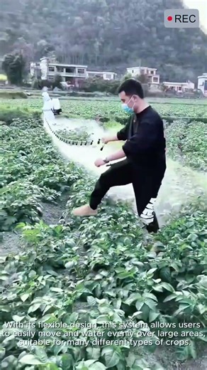 Mobile Irrigation System | Fast & Efficient #video #viral #creative #technology #machine