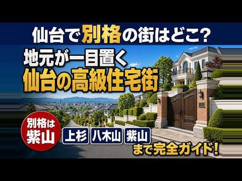 A Comprehensive Local Guide to Sendai's Upscale Neighborhoods: From Kamisugi, Katahira, Mukaiyama...