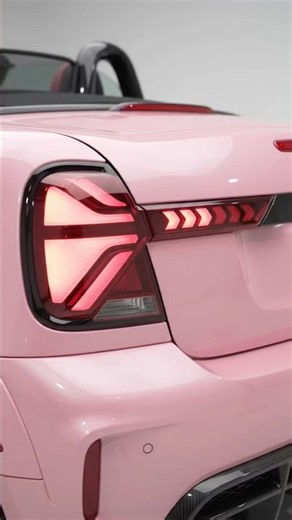 💗🔥 WORLD’S MOST BEAUTIFUL PINK MINI COOPER ROADSTER! 🔥