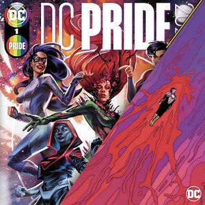 The Multiversity returns with Grant Morrison in DC's 2023 PRIDE ANTHOLOGY. "Love's Lightning Heart" is a beautiful story of the power of love, and you shouldn't waste any more time — go read it now! #DCPride | DC