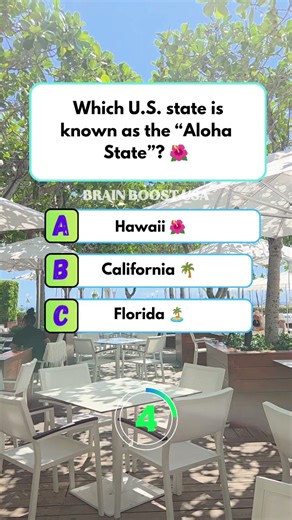 🌺 “Aloha State!”🏝️ “Tropical paradi sewhich US state is known as the Aloha State#usaquiz #usa